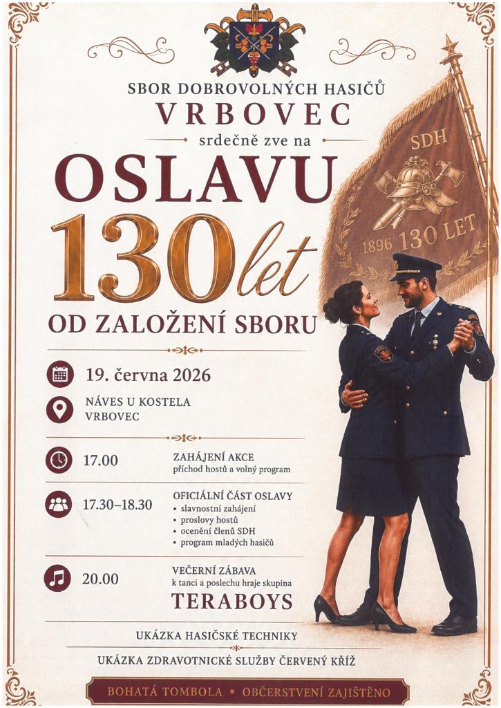 Hasiči 130&nbsp;let plat