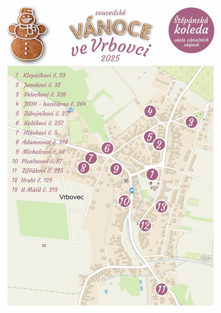 plánek štěpánské koledy 2025